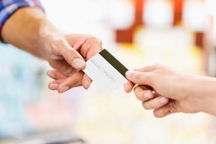 Credit card payment transaction
