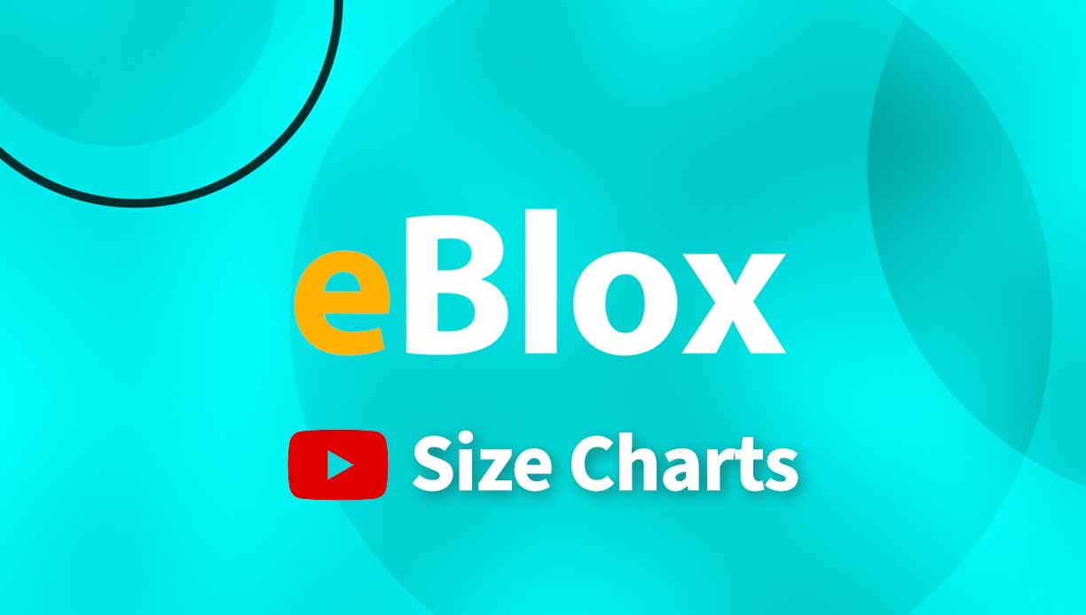 Video Thumbnail - Setting up Size Charts